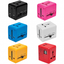 Rainbow Travel Adapters